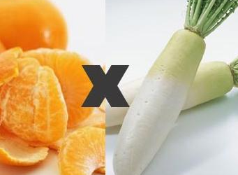 萝卜和橘子能同吃吗 餐桌上食物