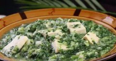 小白菜烩豆腐的做法视频