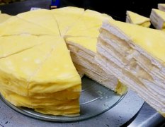 榴莲千层蛋糕的做法视频