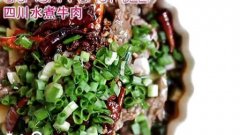 四川水煮牛肉 Sichuan Spicy Bee