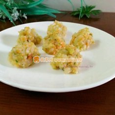 蔬菜虾丸的做法