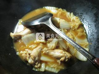 咖喱白菜<a href=/shicai/rouqin/JiChi/index.html target=_blank><u>鸡翅</u></a>根 的做法步骤：8