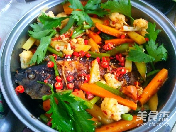 香辣烤鱼的做法