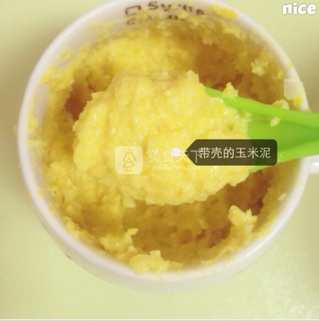 婴儿宝宝辅食——<a href=/shicai/mimian/YuMi/index.html target=_blank><u>玉米</u></a>泥米糊的做法步骤：6