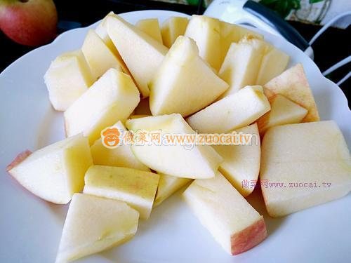 鲜榨<a href=/shicai/guopin/PingGuo/index.html target=_blank><u>苹果</u></a>汁（免滤渣）的做法