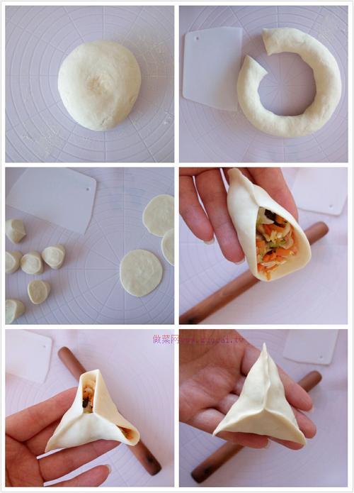 生煎三角饺子的做法