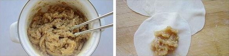 早餐<a href=/shicai/rouqin/ZhengJi/index.html target=_blank><u>鸡肉</u></a>馄饨的做法步骤5-6