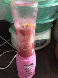 香橙莓汁思慕雪的做法步骤5