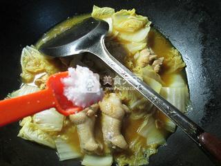 咖喱白菜<a href=/shicai/rouqin/JiChi/index.html target=_blank><u>鸡翅</u></a>根 的做法步骤：7