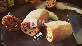 滋补红<a href=/shicai/diaoweipin/dang/index.html target=_blank><u>糖</u></a><a href=/shicai/mimian/NuoMi/index.html target=_blank><u>糯米</u></a><a href=/shicai/shucai/Ou/index.html target=_blank><u>藕</u></a>丨大嘴螺的做法步骤：9