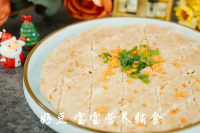 马蹄蒸肉饼的做法步骤13