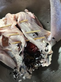 杂粮参鸡汤的做法步骤7