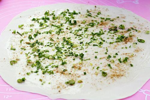 椒盐盘丝饼的做法
