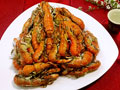 清蒸蝼蛄虾的做法