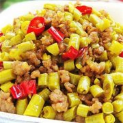 【泡豇豆炒肉末】泡豇豆炒肉末的做法_泡豇豆炒肉末的营养价值